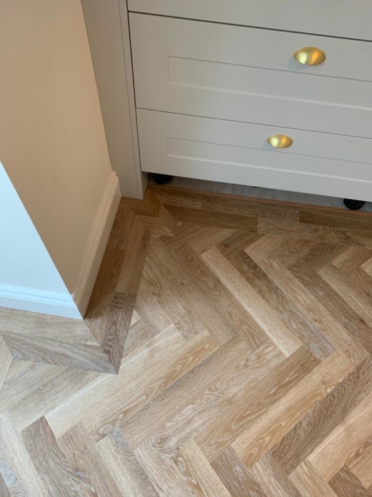 Karndean LVT herringbone